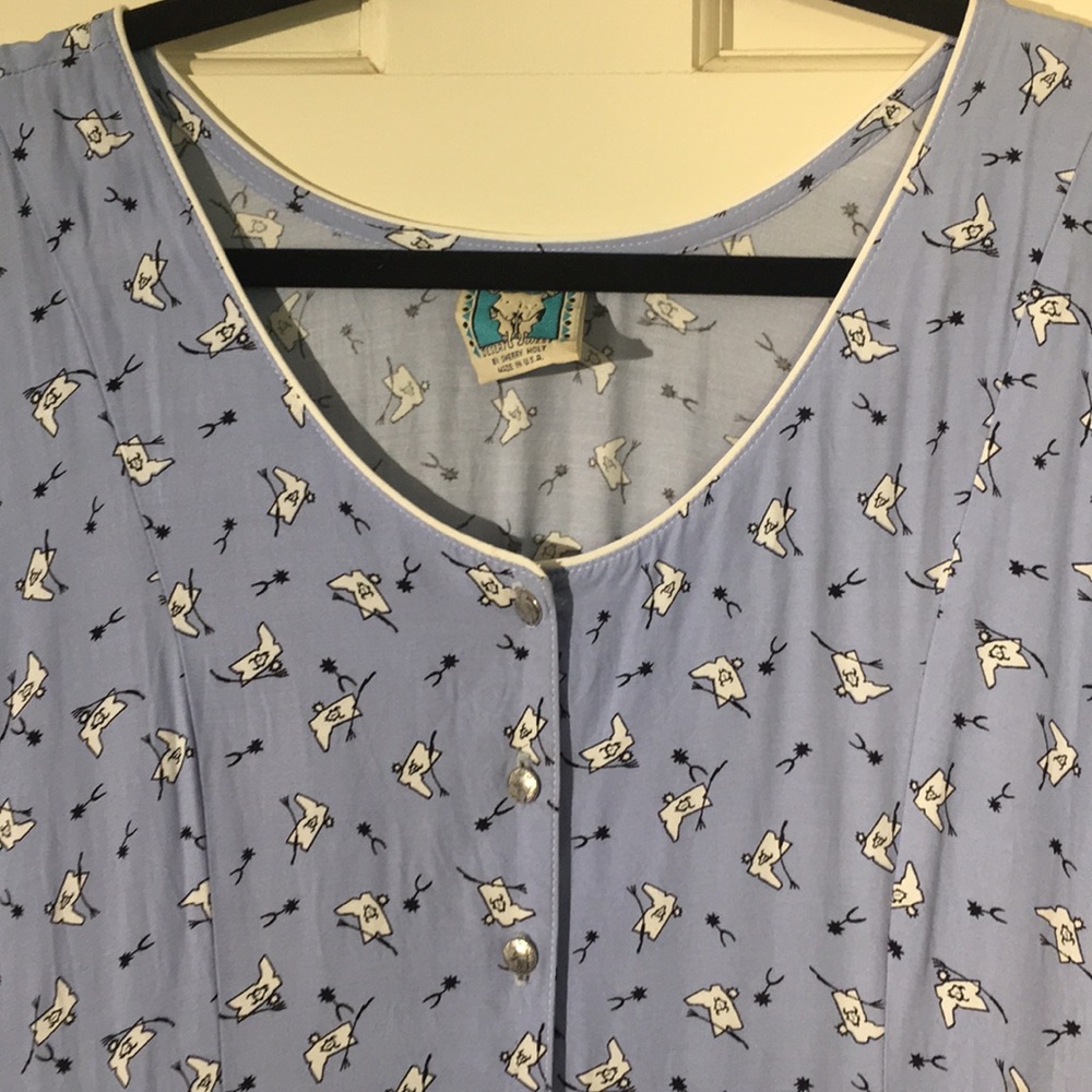 Sherrie Holt button dress